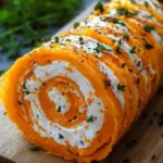 M&ouml;hrenrolle mit Frischk&auml;se
