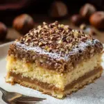 Nusskuchen mit Nougatcreme