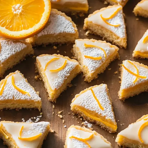 Orangenplätzchen