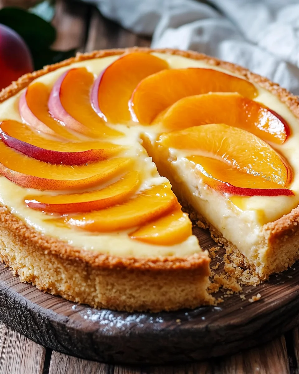 Pfirsich-Schmand-Kuchen