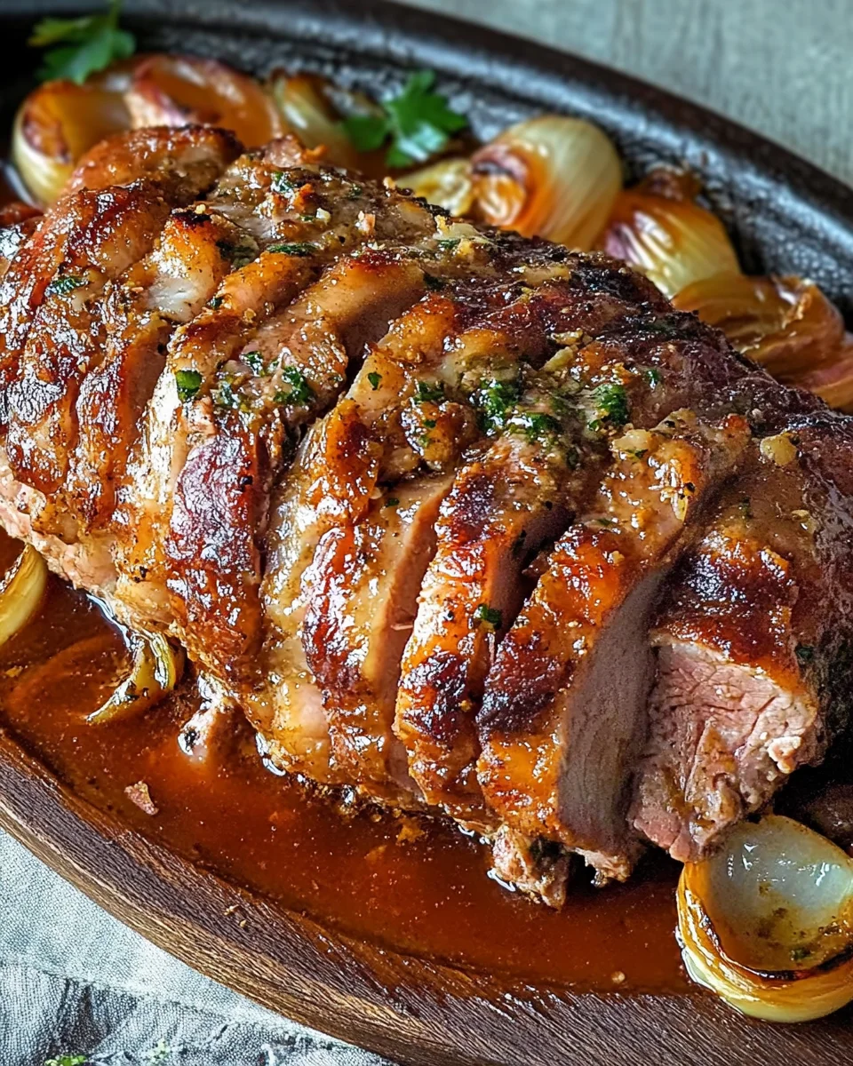 R&auml;uberbraten, schmort im Ofen einfach vor sich hin