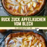 Ruck Zuck Apfelkuchen vom Blech 17 Pinterest Hidden Image
