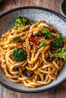 Schnelle Asianudeln mit Erdnusssauce 26 Schnelle Asianudeln mit Erdnusssauce