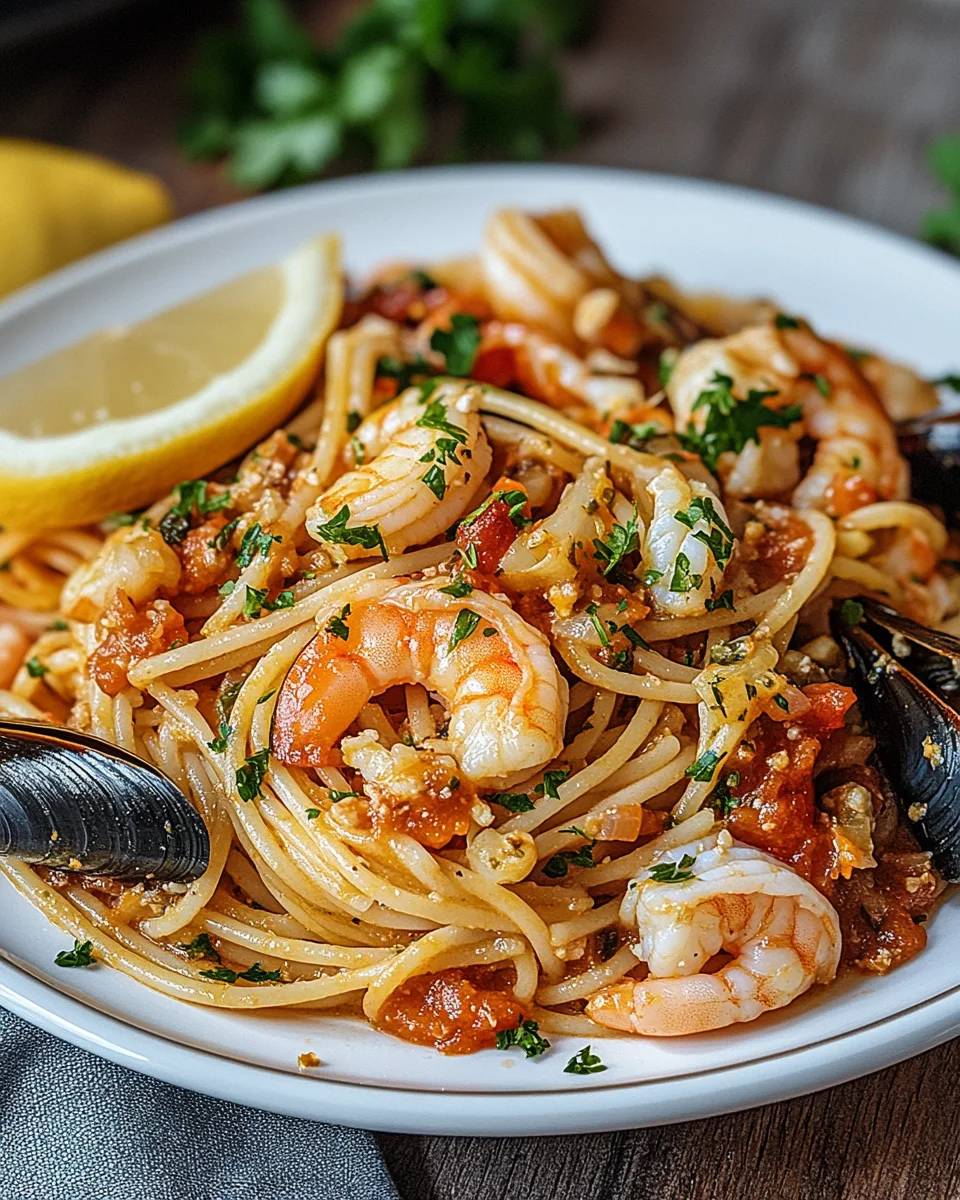Spaghetti Frutti di Mare 22 Spaghetti Frutti di Mare