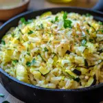 Zucchini-Reis-Pfanne