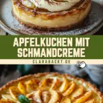 Apfelkuchen mit Schmandcreme 26 Pinterest Hidden Image
