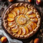 Aprikosen-Galette mit Mandelpl&auml;ttchen