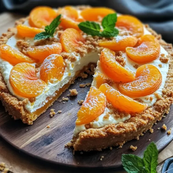 Aprikosenkuchen mit Quark und Streuseln