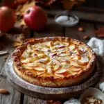 Bester gedeckter Apfelkuchen