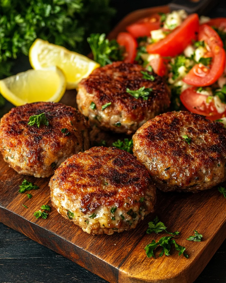 Bifteki – Griechische Frikadellen gefüllt mit Schafskäse 19 Bifteki – Griechische Frikadellen gefüllt mit Schafskäse