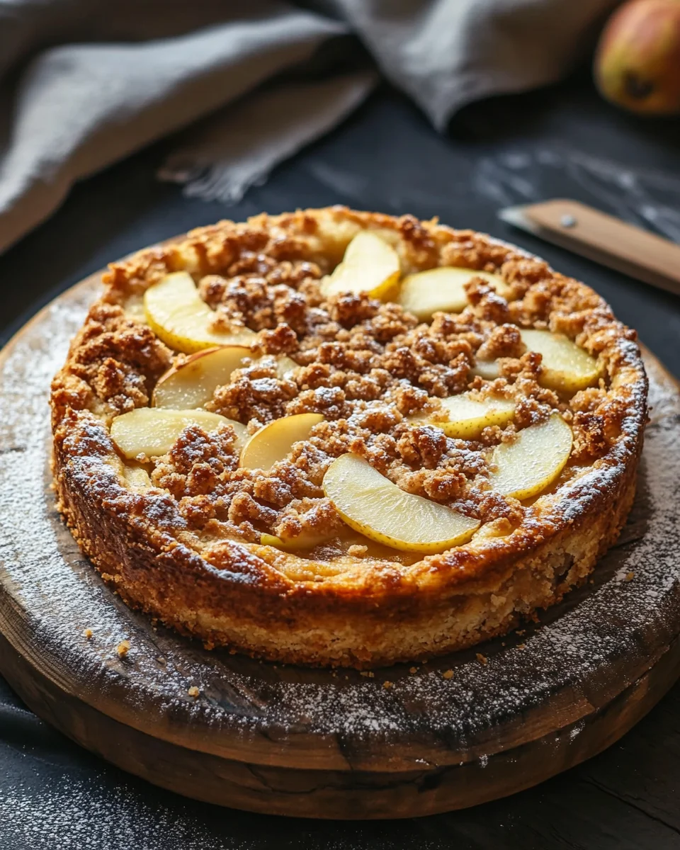 Homepage 1 Birnenkuchen mit Streusel