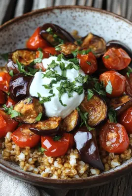 Bulgur with Tomatoes, Eggplant, and Yogurt