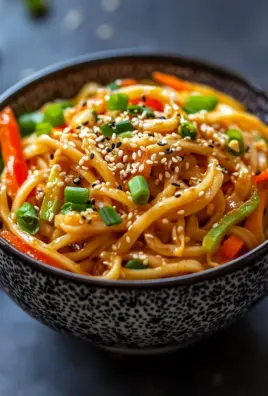 Erdnussbutter Udon Nudeln 4 Erdnussbutter Udon Nudeln