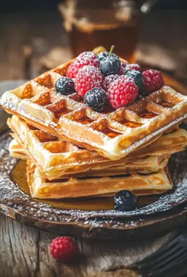 Fluffige Waffeln