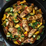 H&auml;hnchenpfanne mit Gem&uuml;se