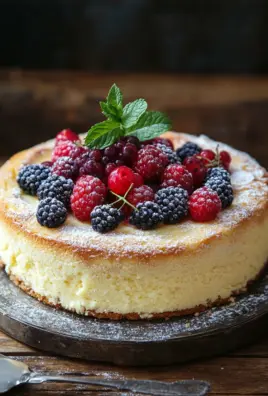 Käsekuchen ohne Boden