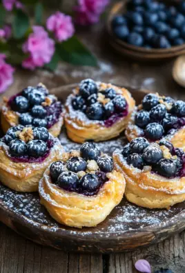 Kartoffelhörnchen mit Blaubeeren & Streuseln 22 Kartoffelhörnchen mit Blaubeeren & Streuseln
