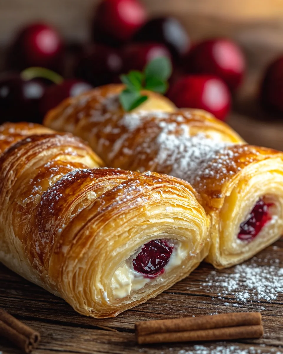 Kirsche Frischkäse Danish