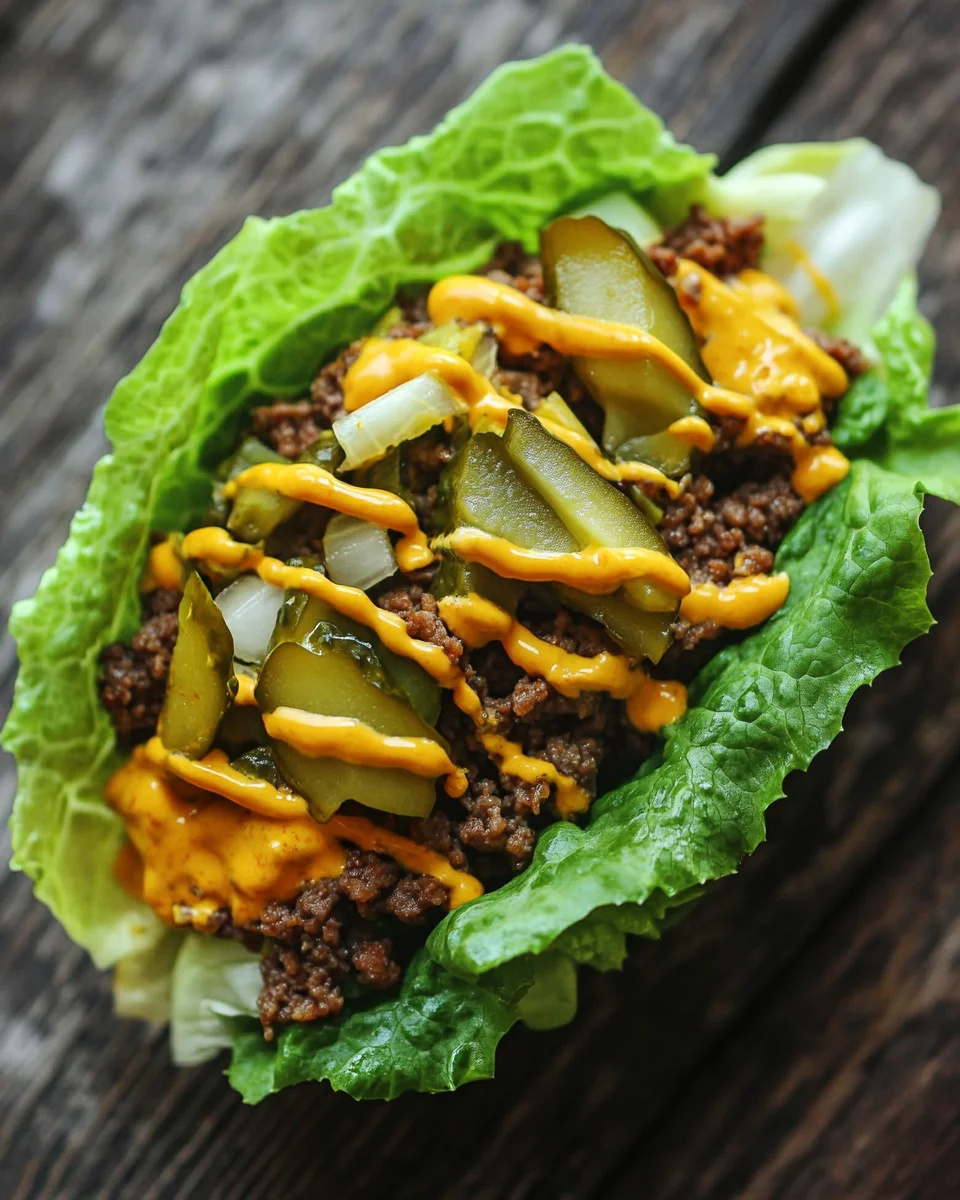 Low Carb Big Mac Rolle 21 Low