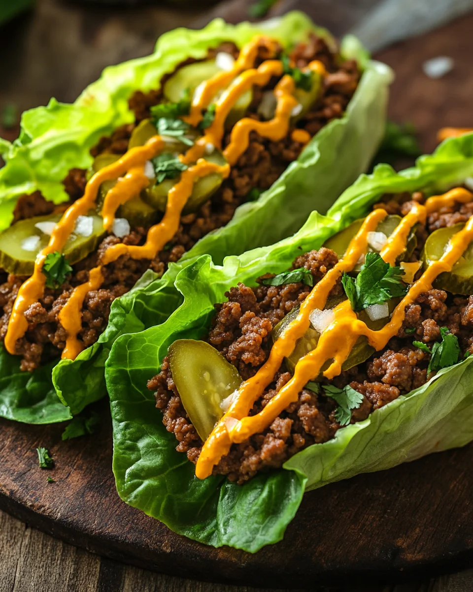 Low Carb Big Mac Rolle 23 Low Carb Big Mac Rolle