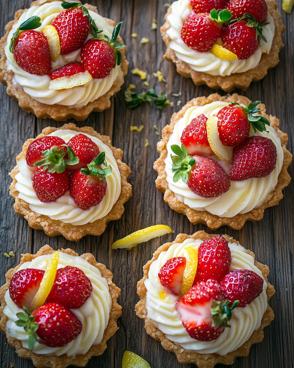 Mürbeteig Tartelettes mit Erdbeeren und Mascarponecreme 23 Mürbeteig Tartelettes mit Erdbeeren und Mascarponecreme