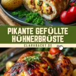 Pikante gefüllte Hühnerbrüste 25 Pinterest Hidden Image