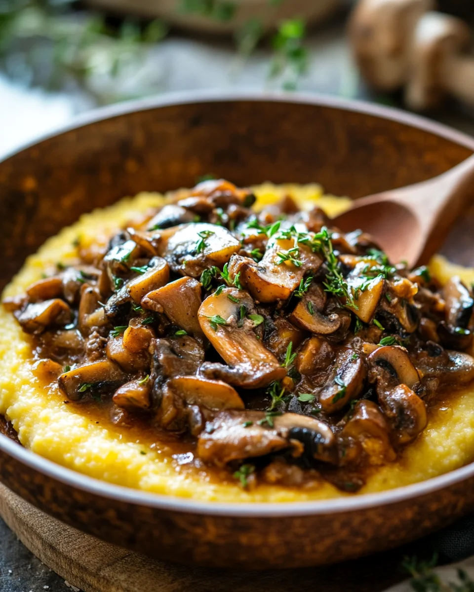 Pilzragout auf Parmesan-Polenta 24 Pilzragout auf Parmesan-Polenta