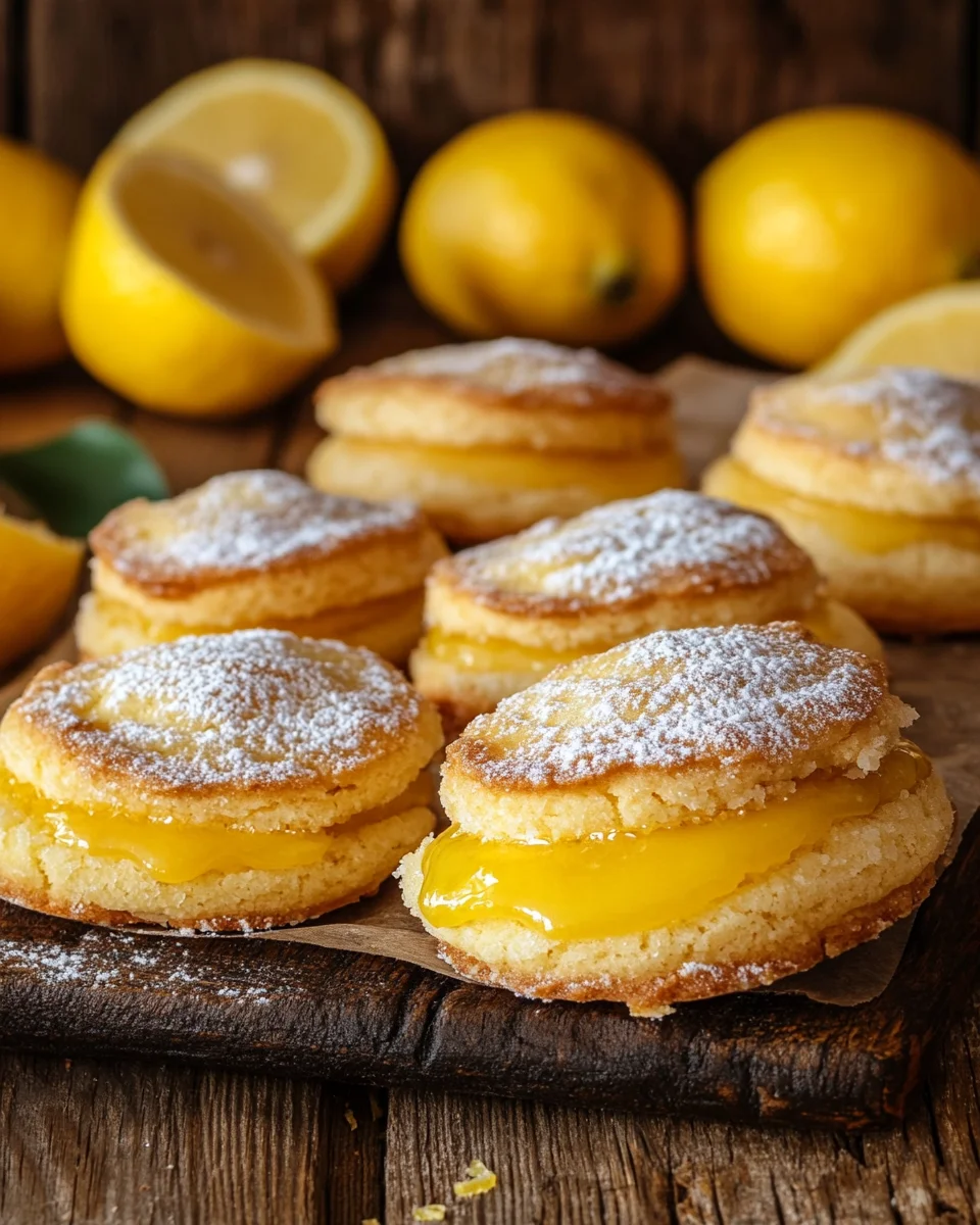 Plätzchen mit Lemoncurd 19 Plätzchen