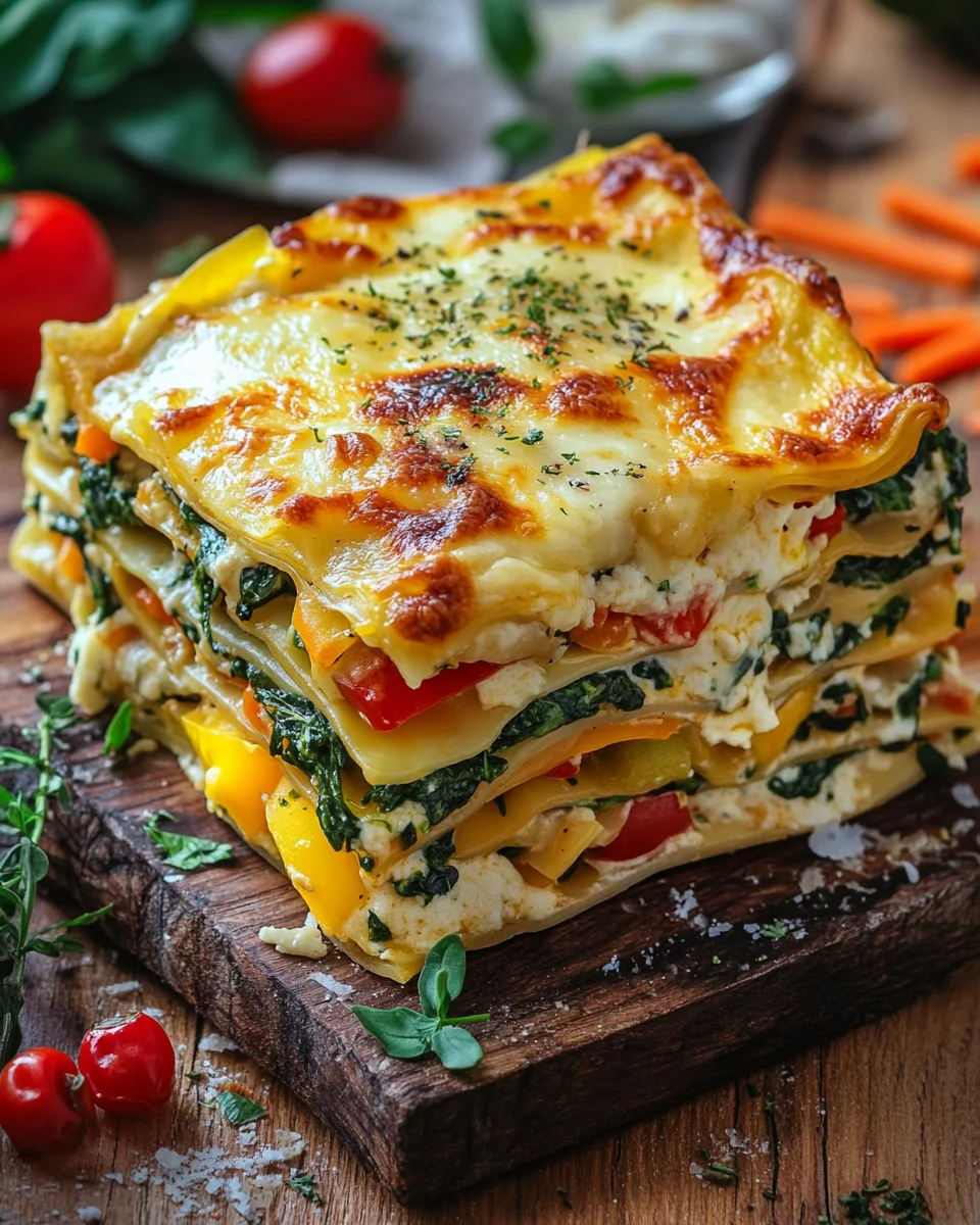 Regenbogen Lasagne