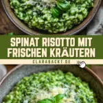 Spinat Risotto mit frischen Kräutern 17 Pinterest Hidden Image