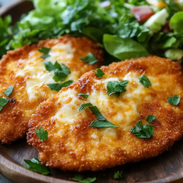 Überbackene Partyschnitzel