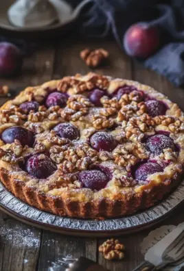 Walnuss-Zwetschgenkuchen mit Zimt-Streuseln 27 Walnuss-Zwetschgenkuchen mit Zimt-Streuseln