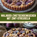 Walnuss-Zwetschgenkuchen mit Zimt-Streuseln 20 Pinterest Hidden Image