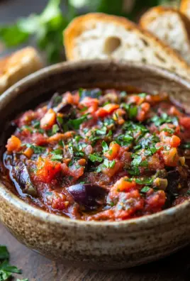 Zaalouk – Marokkanischer Auberginen-Tomaten-Dip